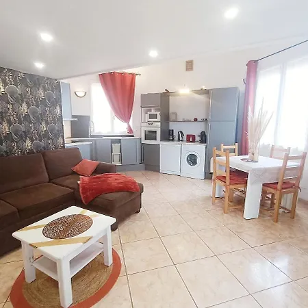 Duplex Cosy, Piscine, Daire Le Barcarès