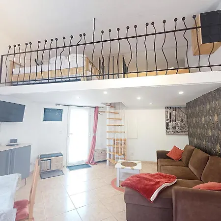 Daire Duplex Cosy, Piscine, Le Barcarès